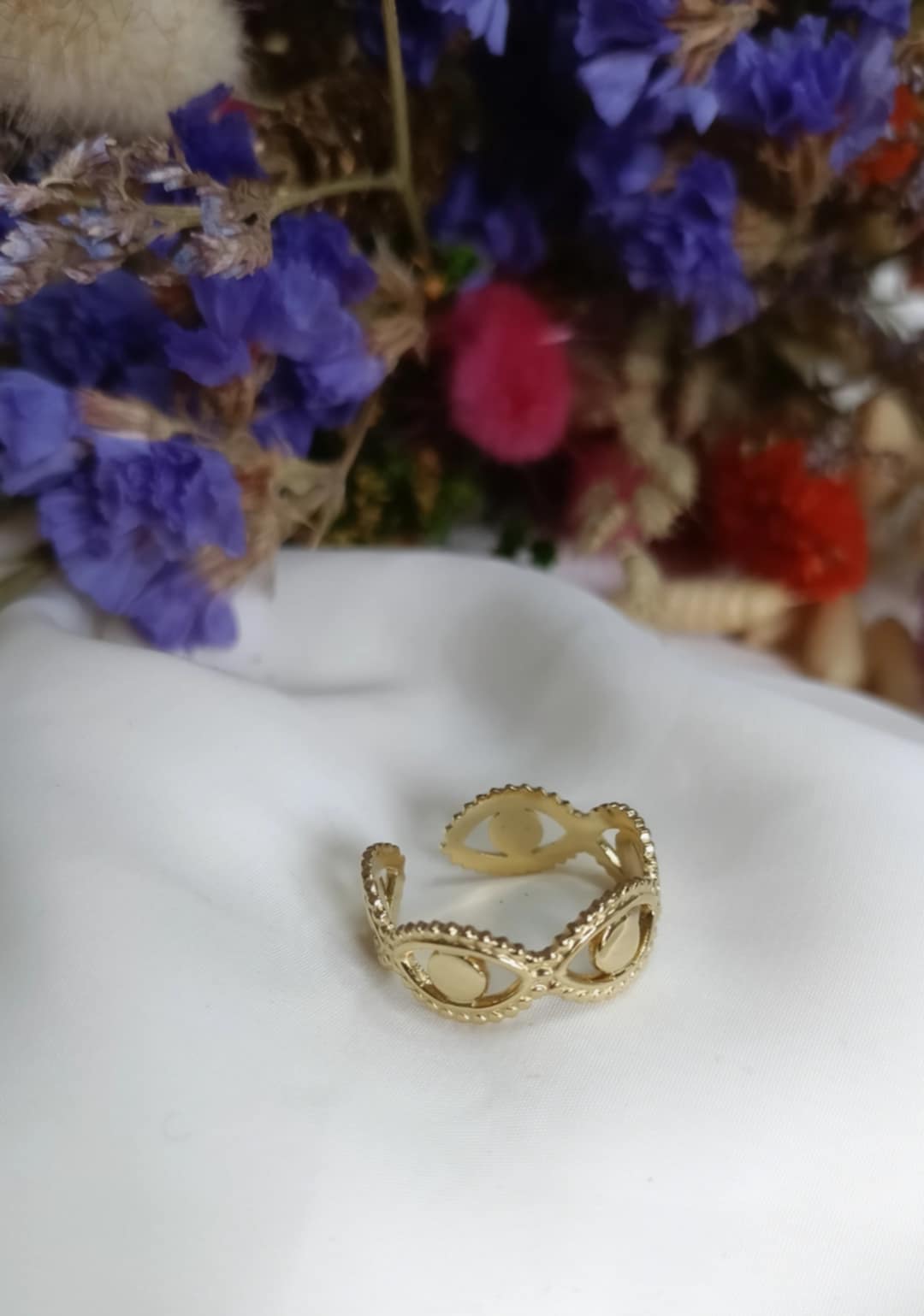Bague en acier inoxydable - Billie