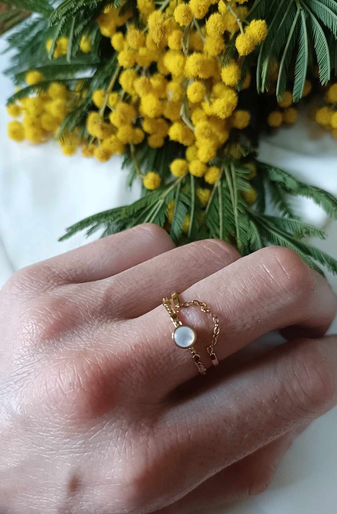 Bague en acier inoxydable - Ex-Voto