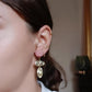 Boucles d'oreilles en acier inoxydable - Cécilia
