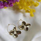 Boucles en acier inoxydable et nacre - Flower- Interchangeables
