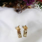 Boucles d'oreilles en acier inoxydable  - Zaly
