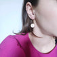 Boucles d'oreilles en acier inoxydable - Yaya