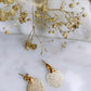 Boucles d'oreilles en acier inoxydable - Annabelle