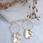 Boucles d'oreilles en acier inoxydable - Clarisse