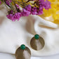Boucles d'oreilles en laiton doré à l'or fin - Lisboa