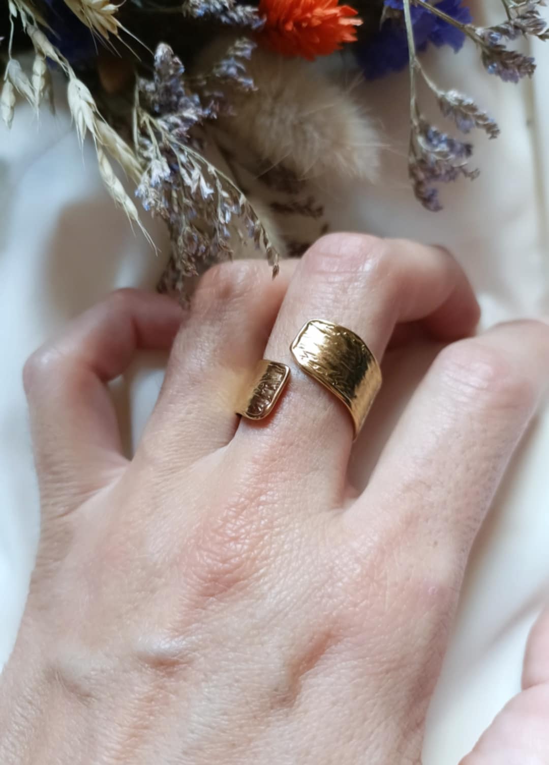 Bague en acier inoxydable - Lisette