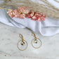Boucles d'oreilles en acier inoxydable - Ninette