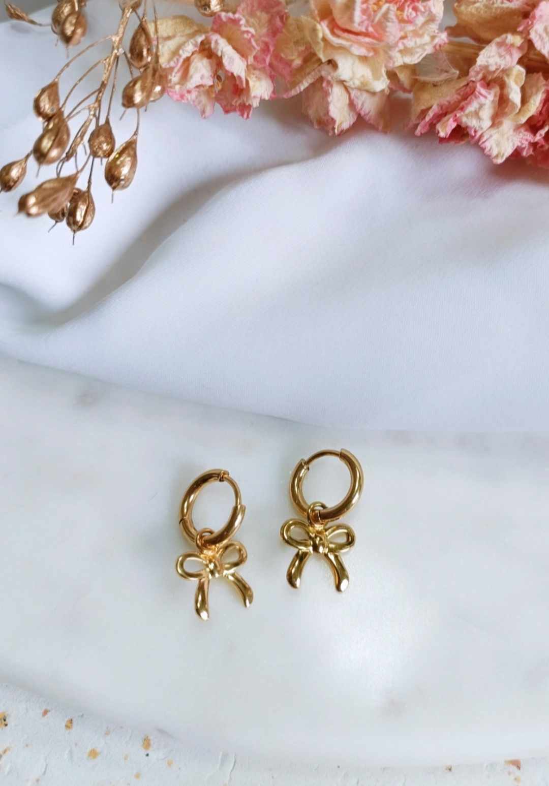 Boucles d'oreilles en acier inoxydable - Nenette
