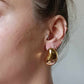 Boucles d'oreilles en acier inoxydable - Oméa