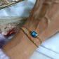 Bracelet en acier inoxydable - Dorie labradorite