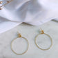 Boucles d'oreilles en acier inoxydable - Enéa