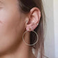 Boucles d'oreilles en acier inoxydable - Enéa
