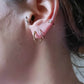 Boucles d'oreilles en acier inoxydable - Betty