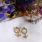 Boucles d'oreilles en acier inoxydable - Loulou