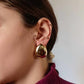Boucles d'oreilles en acier inoxydable - Ingrid