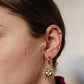 Boucles d'oreilles en acier inoxydable - Sunshine