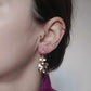Boucles d'oreilles en acier inoxydable - Clémence