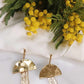 Boucles d'oreilles en acier inoxydable - Mermaid
