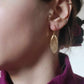 Boucles d'oreilles en acier inoxydable - Némésis