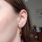 Boucles d'oreilles en acier inoxydable  - Sidonie Caramel