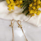 Boucles d'oreilles en acier inoxydable - Irina