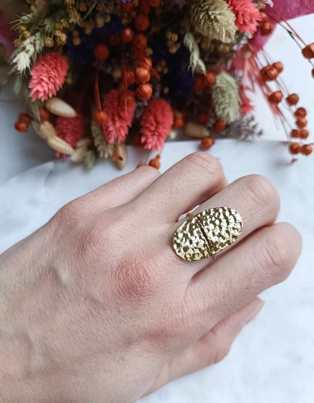 Bague en acier inoxydable - Eden