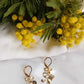 Boucles d'oreilles en acier inoxydable - Clémence