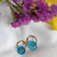 Boucles d'oreilles en acier inoxydable et résine - Roundy