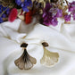 Boucles d'oreilles en acier inoxydable - Ginko