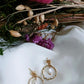Boucles d'oreilles en acier inoxydable et perle d'eau douce  - Nano