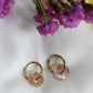 Boucles d'oreilles en acier inoxydable et résine - Roundy