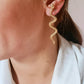 Boucles d'oreilles en acier inoxydable - Sirine