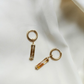 Boucles d'oreilles acier inoxydable - Hanna