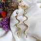 Boucles d'oreilles en acier inoxydable - Sirine