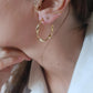 Boucles d'oreilles en acier inoxydable - Neila