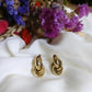 Boucles d'oreille en acier inoxydable - Margaux