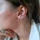 Boucles d'oreille en acier inoxydable - Modèle Bella