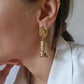 Boucles d'oreilles en acier inoxydable - Cow-girl