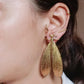 Boucles d'oreilles en acier inoxydable - Mimose