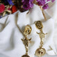 Boucles d'oreilles en acier inoxydable - Bobbie