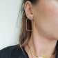 Boucles d'oreilles acier inoxydable Elie
