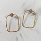 Boucles d'oreilles acier inoxydable Elie