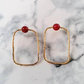 Boucles d'oreilles acier inoxydable Elie