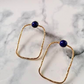 Boucles d'oreilles acier inoxydable Elie