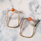 Boucles d'oreilles acier inoxydable Elie