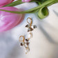 Boucles d'oreilles en acier inoxydable et laiton - Carmélita