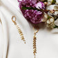 Boucles d'oreilles en acier inoxydable - Mélanie