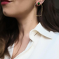 Boucles d'oreilles acier inoxydable Elie